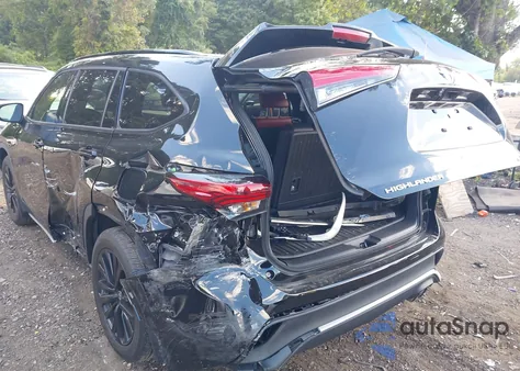 2023 Toyota Highlander Xse z USA, uszkodzony, nr VIN 5TDKDRBH9PS023952